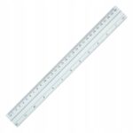 Linijka GRAND aluminiowa 30cm podgumowana GR114-30