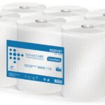 RĘCZNIK BIAŁY 100% CELULOZA 2W 110M VELVET 6szt