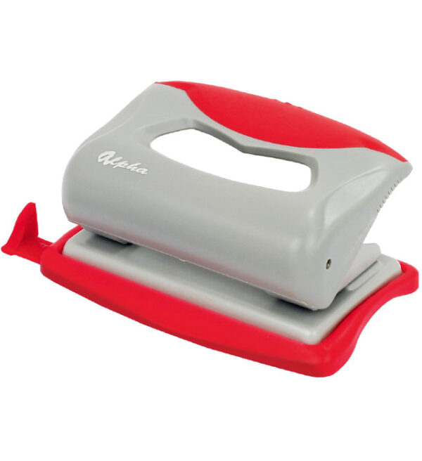 Dziurkacz Eagle ALPHA P5024 czerwony 10 kartek