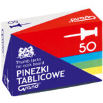 Pinezki tablicowe kolor GRAND opakowanie 50szt