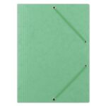 TECZKA Z GUMKĄ PRESZP. DONAU A4 390gsm J.ZIELONA