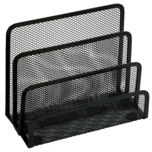 Stojak na koperty GR-034 siatka czarny metal