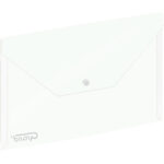 KOPERTA Z ZATRZASKIEM A4  biała GRAND