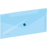 KOPERTA Z ZATRZASKIE 254x130 Grand ZP042 niebieska