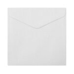 Koperta 160mm x 160mm Pearl diamentowa biel 150g