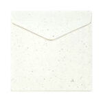 Koperta 160mm x 160mm Terrazzo biały 120g