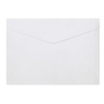 Koperta B5 Pearl diamentowa biel 150g