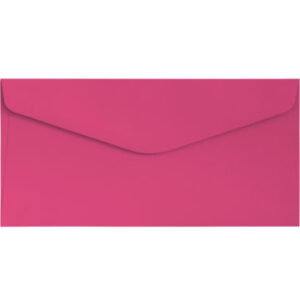 Koperta DL Gładki różowy 120g, 10szt