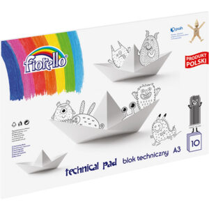 Blok techniczny Fiorello A3/10 kartek