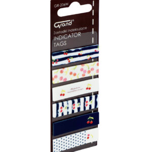 Zakładki indeksujące Grand wiśnie GR-206W