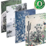 BRULION A4 96k KRATKA  papier z recyklingu GRAND