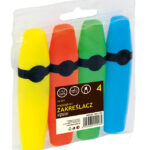 Zakreślacz GRAND GR-225 kpl 4szt