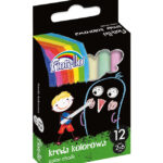 KREDA KOLOROWA 12 szt 2X6