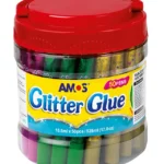 Klej z brokatem amos GCL 10BK50 -10,5ml kolor