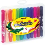 Kredki Silky Twisrers AMOS 12 kol.
