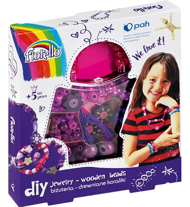 Zestaw kreatywny FIORELLO GR-F8141 Koraliki - obrazek 2