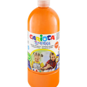 Farba tempera 1000 ml  pomarańczowa  CARIOCA