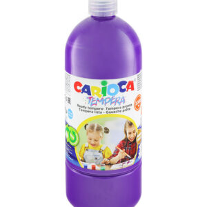 Farba tempera 1000 ml  fioletowa  CARIOCA