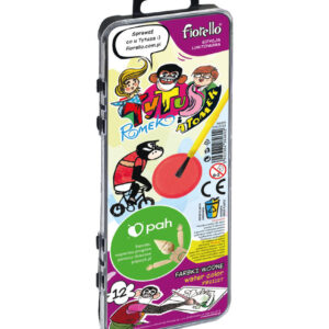 Farby wodne Fiorello 12 kol Tytus, Romek i Atomek