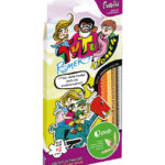 Kredki FIORELLO Super Soft 12+2 kol Tytus, Romek i