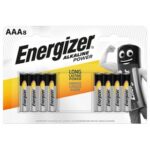BATERIA ENERGIZER POWER ALKALAINE AAA/8szt