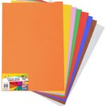 BIBUŁA GŁADKA GIMBO 50X70 MIX KOLORÓW 24 ARKUSZE