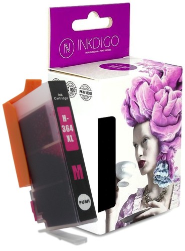 Tusz INKDIGO do HP 364 XL magenta
