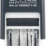 DATOWNIK SAMOTUSZUJĄCY RRRR-MM-DD, CZARNY