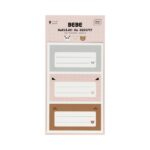 NAKLEJKI NA ZESZYTY 9 SZT.GIRLS