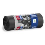 WORKI NA ŚMIECI SUPER MOCNE 35l/15szt czarne AZ