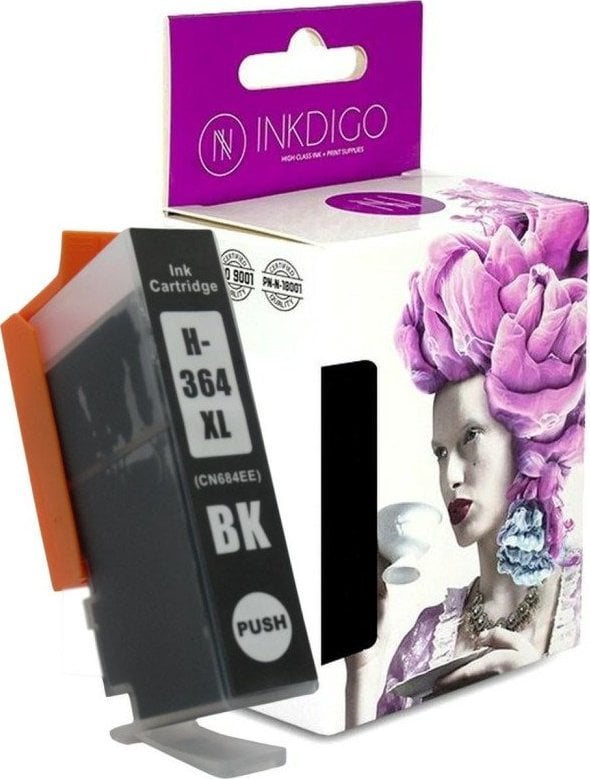 Tusz INKDIGO do HP 364 XL black