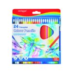 KREDKI AKWARELOWE ROZPUSZCZALNE KEYBOARD 24SZT MIX