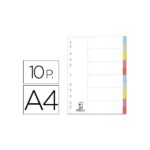 PRZEKŁADKI KARTONOWE A4 10 KARTEK MIX KOLORÓW