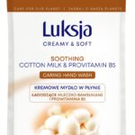 ZAPAS LUKSJA MYDŁO W PŁYNIE 400ML BAWEŁNA