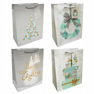 TORBY PREZENTOWE RÓŻOWE, CHOINKA, WIANEK, PREZENTY