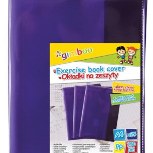 Okładka na zeszyty fioletowa A4 GIMBO