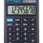 KALKULATOR DONAU TECH 8 CYFR CZARNY 89X58X11