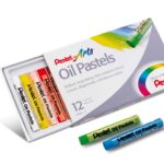 PASTELE OLEJNE 12 KOLORÓW PENTEL