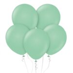 Balony Beauty&Charm, pastelowe miętowe 12"/ 50 szt