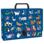 TECZKA Z RĄCZKA A4/5cm ALFABET BACKUP