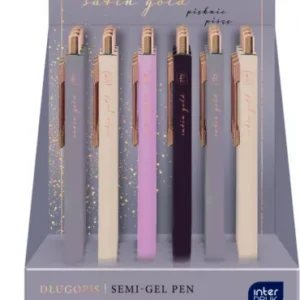 Długopis metalowy Satin Gold 24szt