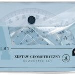 Zestaw geometryczny w etui 4el ACADEMY