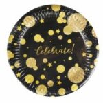 TALERZ PAPIEROWY 18cm GLAM PARTY CZAR OP 8SZT