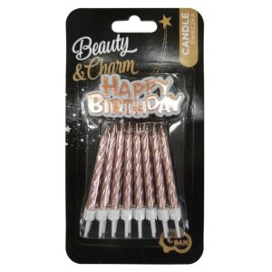 Świeczki B&C urodzinowe Happy Birthday 16szt