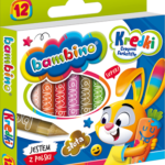 KREDKI ŚWIECOWE 12 KOL BAMBINO