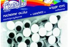OCZKA SAMOPRZYLEPNE CONFETTI FIORELLO