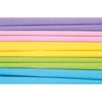 BIBUŁA MARSZCZONA 25X200 MIX PASTEL 10szt  HAPPY C