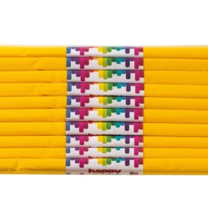 BIBUŁA MARSZCZONA 50X200 ŻOŁTY HAPPY COLOR