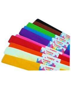 BIBUŁA MARSZCZONA 50X200 NIEBIESKI HAPPY COLOR