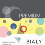 Blok techniczny Happy Color 250g, A4, 10ark, biały
